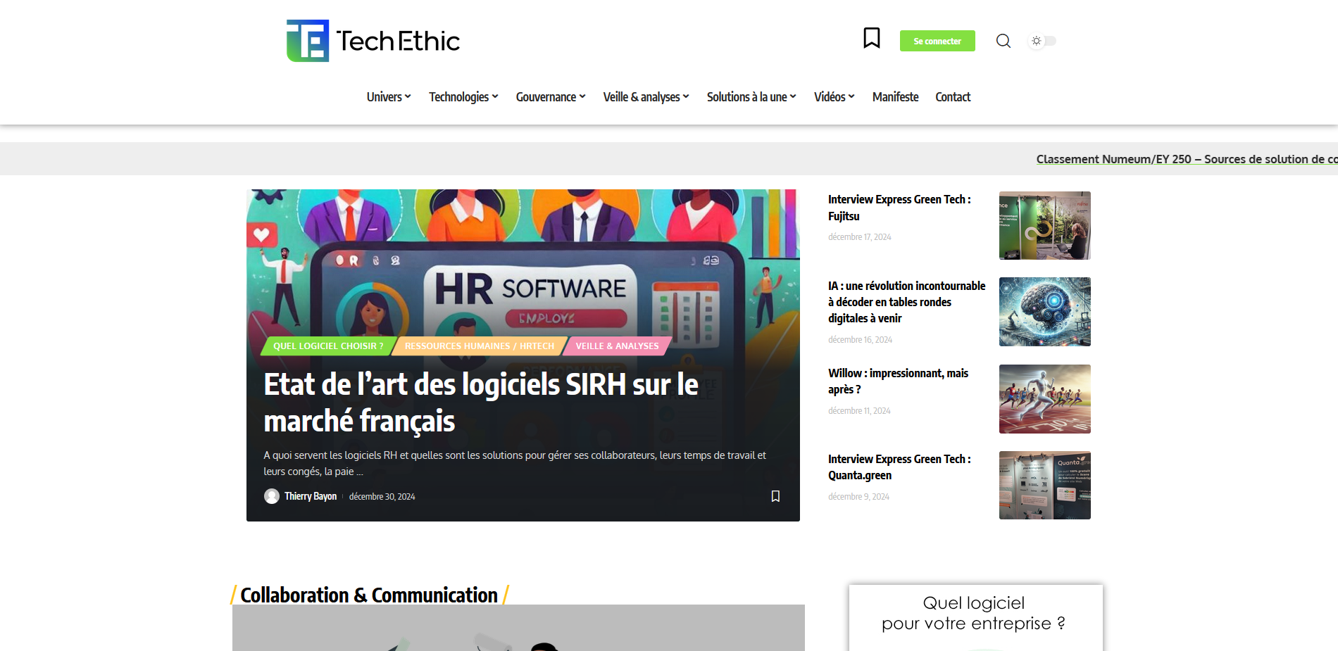 Tech Ethic Site